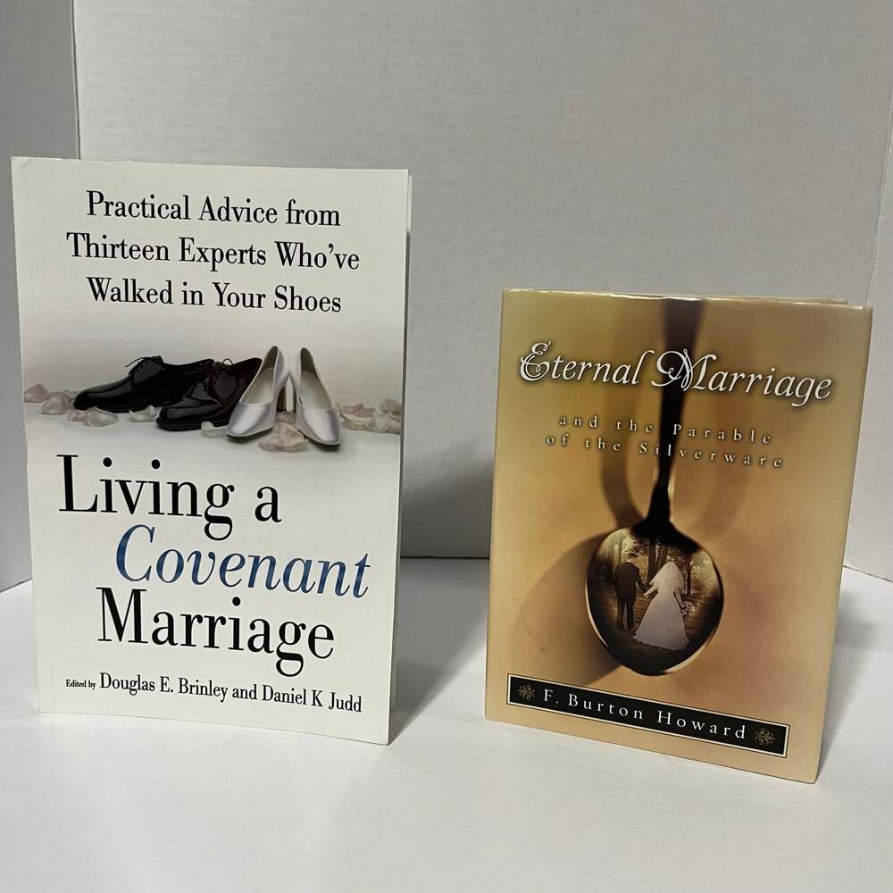 2-Book Set: Living a Covenant Marriage and Living in a Eternal Marriage